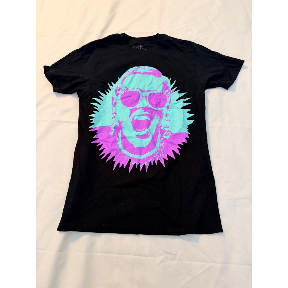 P!NK Summer Carnival 2024 Tour Shirt Black Graphic Tee Concert Merch Small